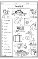 anteprima - Esercizi - Travel A-Z - Vocabulary Worksheets - Pagina 3