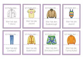 Vorschau - Spiele - Lesespiel Kleidung - Seite 3