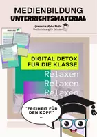 Vorschau - Arbeitsblätter - Digital Detox für die Klasse - Achtsamkeit und Medienkompetenz - Deckblatt
