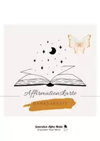 Vorschau - Poster - Dankbarkeit - Affirmation - Selbstbewusstsein stärken - Deckblatt