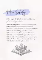 Vorschau - Poster - Mein Schultag - Affirmation für mehr Selbstbewusstsein - Seite 1