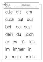 Vorschau - Arbeitsblätter - Grundwortschatz Trainingsheft für die 1. Klasse I Lesen, schreiben, diktieren - Seite 3