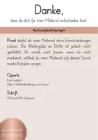Vorschau - Poster - Magische Wörter / Aushang - Seite 1