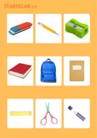 Vorschau - Spiele - Türchen öffnen Schulmaterialien - Pluralbildung mit Spaß! Einsetzbar wie Memory - Deckblatt