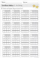 Vorschau - Arbeitsblätter - Schriftliche Addition (ohne Übertrag) - Arbeitsblätter - Seite 2
