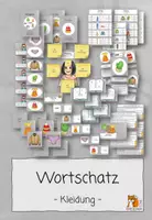 Vorschau - Unterrichtsreihen - Kleidung | Wortschatz | DaZ | Materialpaket - Deckblatt