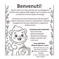 anteprima - Programmi scolastici / Materiali per docenti - La valigia delle stagioni – Attività con Leo - Pagina 1