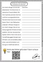 Vorschau - Arbeitsblätter - Materialpaket Frauen Fußball EM Schweiz 2025 - Seite 1