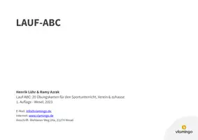 Vorschau - Poster - Lauf-ABC: 20 Übungskarten für den Sportunterricht & zuhause - Seite 2