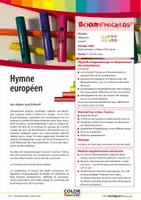 Aperçu - Préparation de séance / Séance complète - Hymne eureopéen - Accompagnement avec boomwhackers - Page de couverture