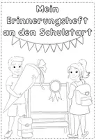 Vorschau - Arbeitsblätter - Erinnerungsheft Schulstart Vorschule | Einschulung - Seite 3