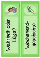 Vorschau - Aufgabenkarten - Erzählkreis Grundschule: 10 kreative Alternativen für Klasse 3 & 4 – Wochenende, Ferien & Morgenkreis - Seite 3