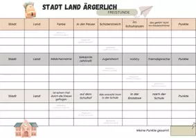 Vorschau - Anderer Materialtyp - Stadt Land Ärgerlich – Freistunde - Seite 1