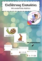 Vorschau - Poster - Einführung Einmaleins: Schnecken und Hasenaufgabe - Deckblatt