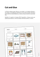 Vista previa - Hojas de trabajo - CUT & GLUE: Paquete XXL para la clase de inglés - página 2