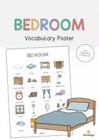 Vista previa - Manualidades / Dibujos para colorear - BEDROOM: Paquete XXL de materiales para la clase de inglés (Dormitorio) - página 1
