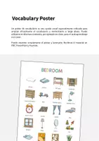 Vista previa - Manualidades / Dibujos para colorear - BEDROOM: Paquete XXL de materiales para la clase de inglés (Dormitorio) - página 2