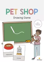Vista previa - Juegos / Gamificación - Pet Shop / Tienda de animales: Drawing Game (Juego para la clase de inglés) - Portada