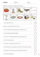 Vista previa - Hojas de trabajo - Pet Shop / Tienda de animales: What am I? - Worksheet (Hoja de trabajo de inglés) - página 2