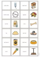 Vista previa - Juegos / Gamificación - Pet Shop / Tienda de animales: Memo Game (Juego para la clase de inglés) - página 3