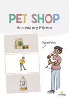 Vista previa - Juegos / Gamificación - Pet Shop / Tienda de animales: Vocabulary Fitness (Fitness de vocabulario) - Portada