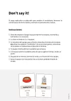 Vista previa - Juegos / Gamificación - Pet Shop / Tienda de animales: Don’t say it! (Juego para la clase de inglés) - página 1