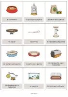 Vista previa - Manualidades / Dibujos para colorear - Pet Shop / Tienda de animales: Vocabulary Cards (Tarjetas de palabras) - página 2