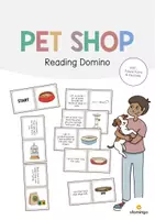 Vista previa - Manualidades / Dibujos para colorear - Pet Shop / Tienda de animales: Reading Domino (Juego para la clase de inglés) - Portada