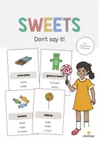 Vista previa - Juegos / Gamificación - Sweets / Dulces: Don’t say it! (Juego para la clase de inglés) - Portada