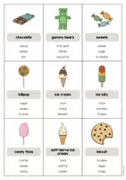 Vista previa - Juegos / Gamificación - Sweets / Dulces: Don’t say it! (Juego para la clase de inglés) - página 2