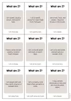 Vista previa - Tarjetas / Manipulativos - Sweets / Dulces: What am I? - Cards (Juego de adivinanzas para la clase de inglés) - página 2