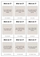Vista previa - Tarjetas / Manipulativos - Sweets / Dulces: What am I? - Cards (Juego de adivinanzas para la clase de inglés) - página 3