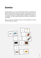 Vista previa - Juegos / Gamificación - Living Room / Sala de estar: Domino (Juego para la clase de inglés) - página 1