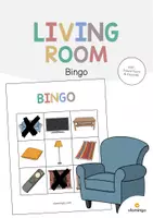 Vista previa - Juegos / Gamificación - Living Room / Sala de estar: Bingo (Juego para la clase de inglés) - Portada