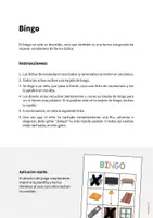 Vista previa - Juegos / Gamificación - Living Room / Sala de estar: Bingo (Juego para la clase de inglés) - página 1