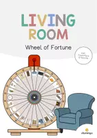 Vista previa - Juegos / Gamificación - Living Room / Sala de estar: Vocabulary Wheel of Fortune (Rueda de la suerte para la clase de inglés) - Portada