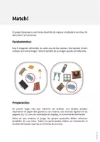 Vista previa - Juegos / Gamificación - Living Room / Sala de estar: Match! (Juego para la clase de inglés) - página 1