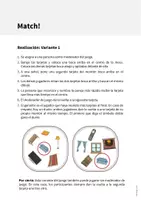 Vista previa - Juegos / Gamificación - Living Room / Sala de estar: Match! (Juego para la clase de inglés) - página 2