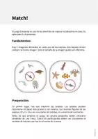 Vista previa - Juegos / Gamificación - In the Sea / En el mar: Match! (Juego para la clase de inglés) - página 1