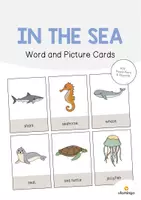 Vista previa - Decoración del aula - In the Sea / En el mar: Word and Picture Cards (Tarjetas con imágenes para la clase de inglés) - Portada