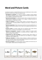Vista previa - Decoración del aula - In the Sea / En el mar: Word and Picture Cards (Tarjetas con imágenes para la clase de inglés) - página 1