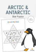 Vista previa - Manualidades / Dibujos para colorear - Arctic & Antarctic / Ártico y Antártida: Star Puzzle (Juego para la clase de inglés) - Portada