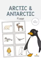 Vista previa - Juegos / Gamificación - Arctic & Antarctic / Ártico y Antártida: Floppi (Juego para la clase de inglés) - Portada