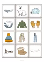 Vista previa - Juegos / Gamificación - Arctic & Antarctic / Ártico y Antártida: Floppi (Juego para la clase de inglés) - página 3