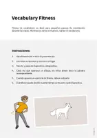 Vista previa - Juegos / Gamificación - Arctic & Antarctic / Ártico y Antártida: Vocabulary Fitness (Fitness de vocabulario) - página 1