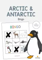 Vista previa - Manualidades / Dibujos para colorear - ARCTIC & ANTARCTIC: Paquete XXL de materiales para la clase de inglés (Ártico y Antártida) - página 1
