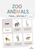 Vista previa - Hojas de trabajo - ZOO ANIMALS: Paquete XXL de materiales para la clase de inglés (Animales del zoo) - página 1