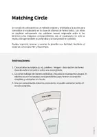 Vista previa - Juegos / Gamificación - Kitchen / Cocina: Matching Circle (Rompecabezas circular para la clase de inglés) - página 1