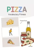Vista previa - Juegos / Gamificación - Pizza: Vocabulary Fitness (Fitness de vocabulario) - Portada