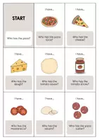 Vista previa - Juegos / Gamificación - Pizza: I have..., who has...? (Juego para la clase de inglés) - página 2